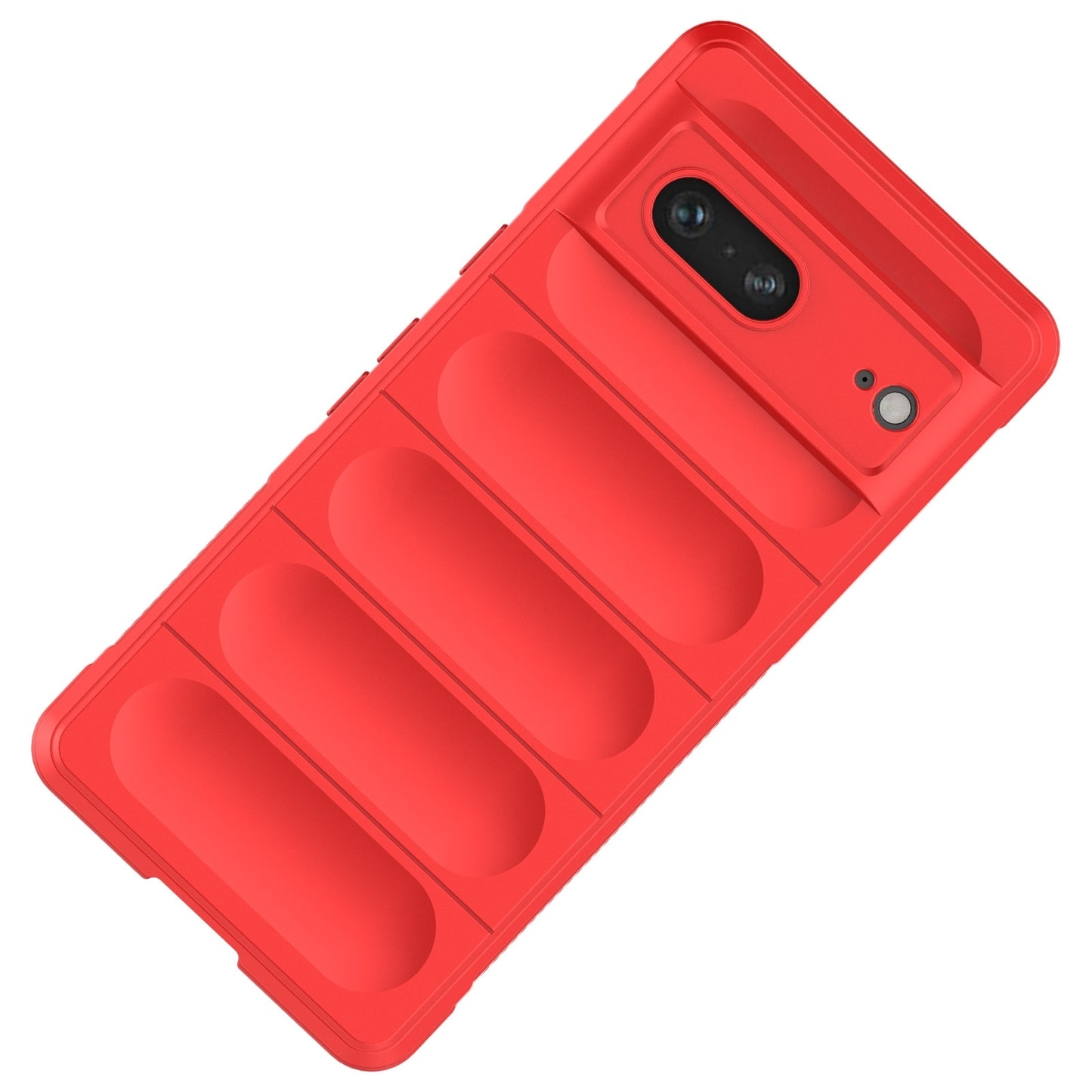 Google Pixel 7 Magic Shield TPU + Flannel Phone Case: Durable, Non-toxic, Easy Access, Stylish Design