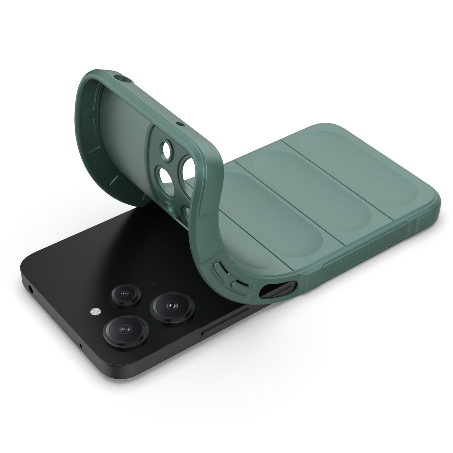 Xiaomi Redmi 12 4G Magic Shield TPU + Flannel Phone Case: Durable, Non-toxic, Easy Access, Stylish Design