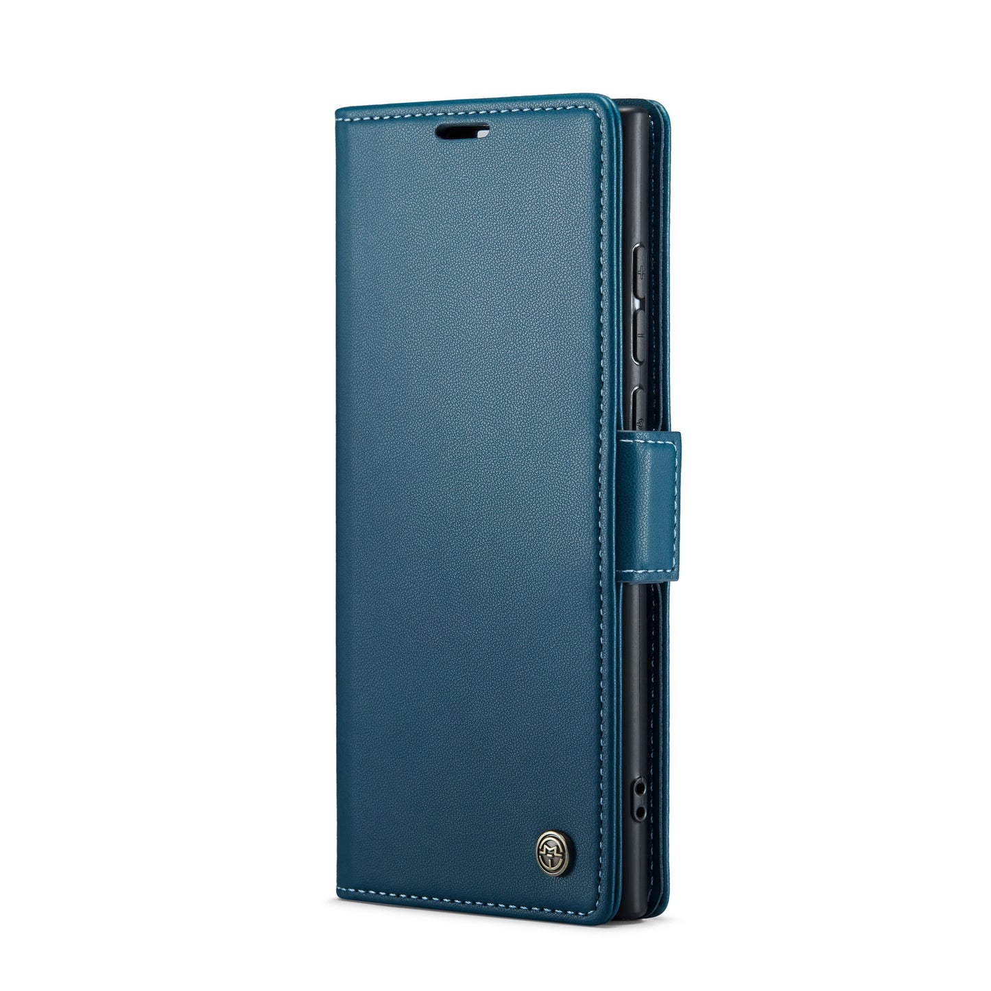 Samsung Galaxy S24 Ultra Leather Wallet Case - RFID Blocking, Stand Function, Card Slots