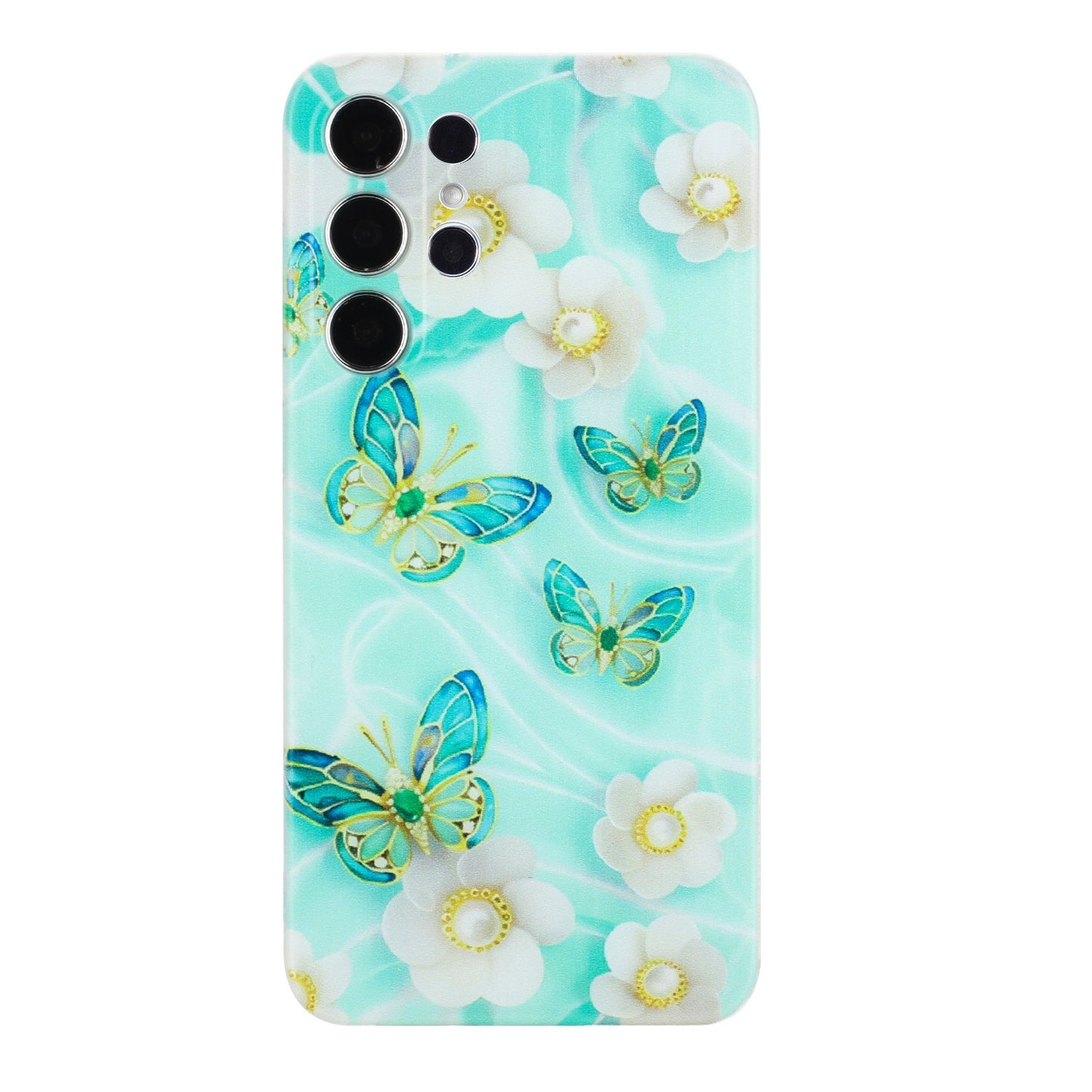 Samsung Galaxy S24 Ultra 5G TPU Phone Case with Colourful Painting Pattern – Wear-Resistant and Lightweight