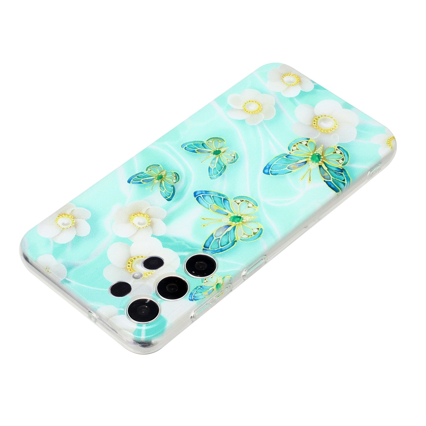Samsung Galaxy S24 Ultra 5G TPU Phone Case with Colourful Painting Pattern – Wear-Resistant and Lightweight