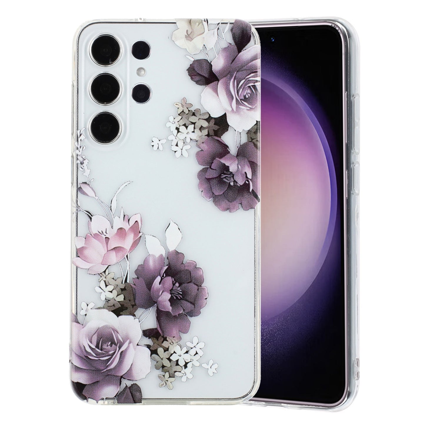 Samsung Galaxy S24 Ultra 5G TPU Phone Case with Colourful Painting Pattern – Wear-Resistant and Lightweight