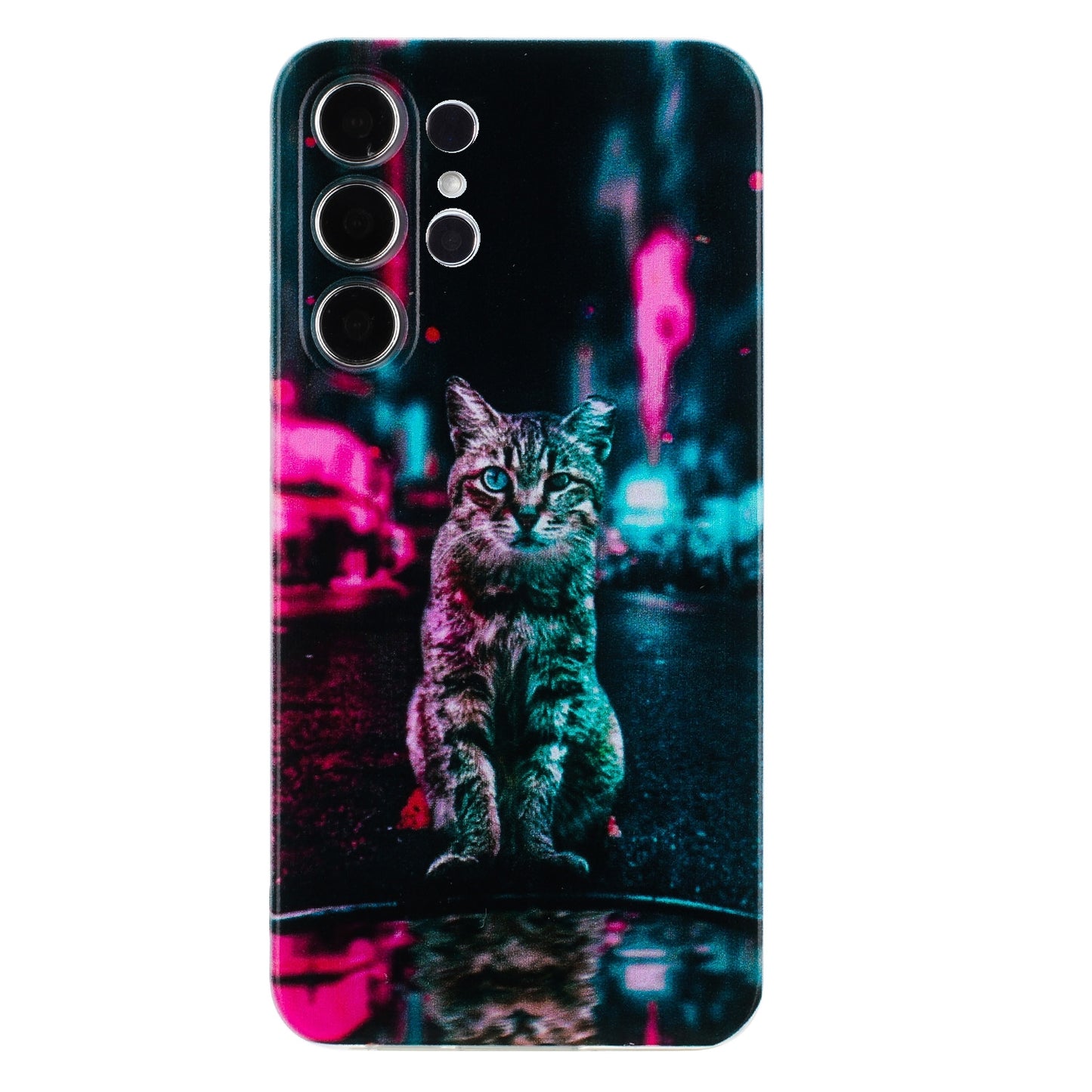 Samsung Galaxy S24 Ultra 5G TPU Phone Case with Colourful Painting Pattern – Wear-Resistant and Lightweight