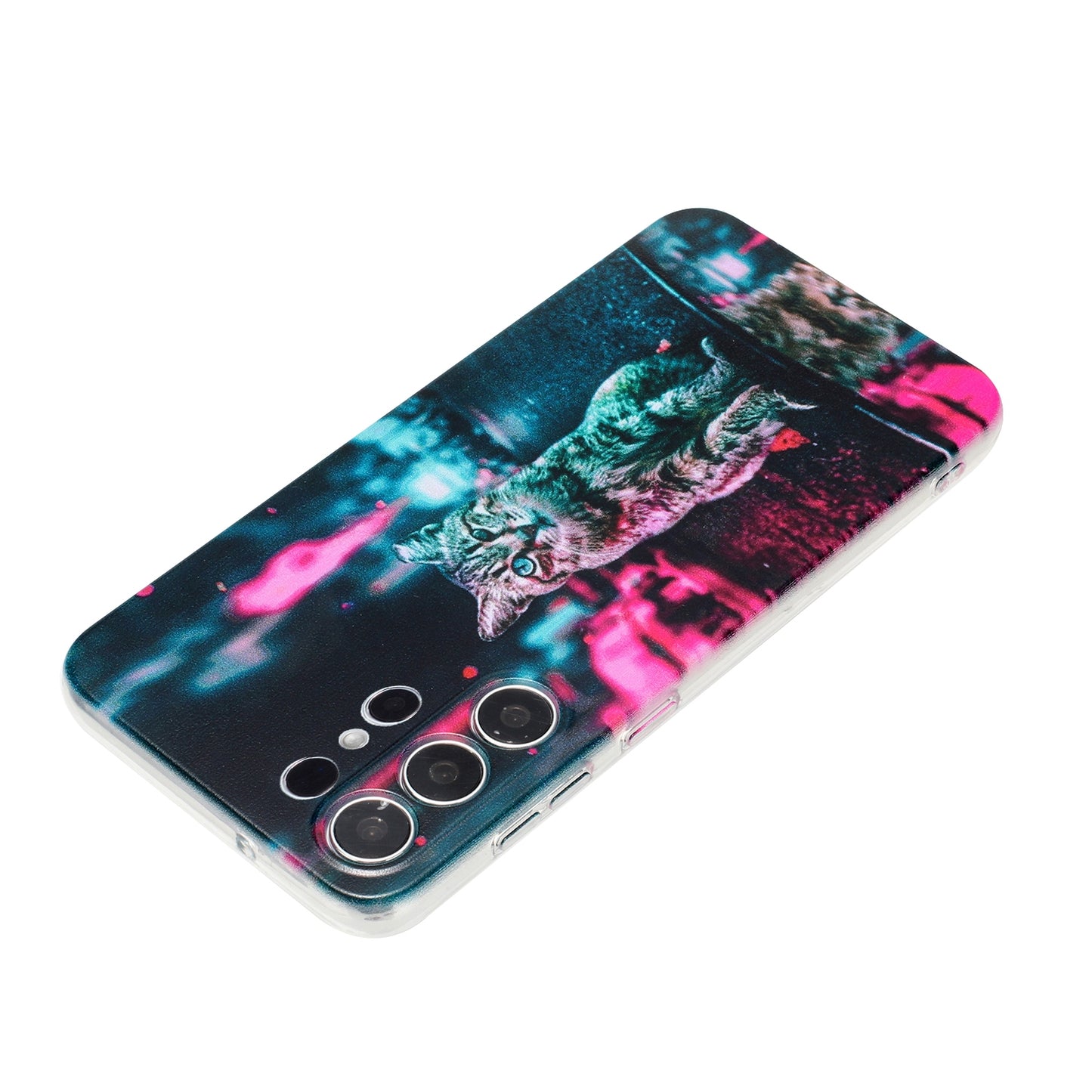 Samsung Galaxy S24 Ultra 5G TPU Phone Case with Colourful Painting Pattern – Wear-Resistant and Lightweight