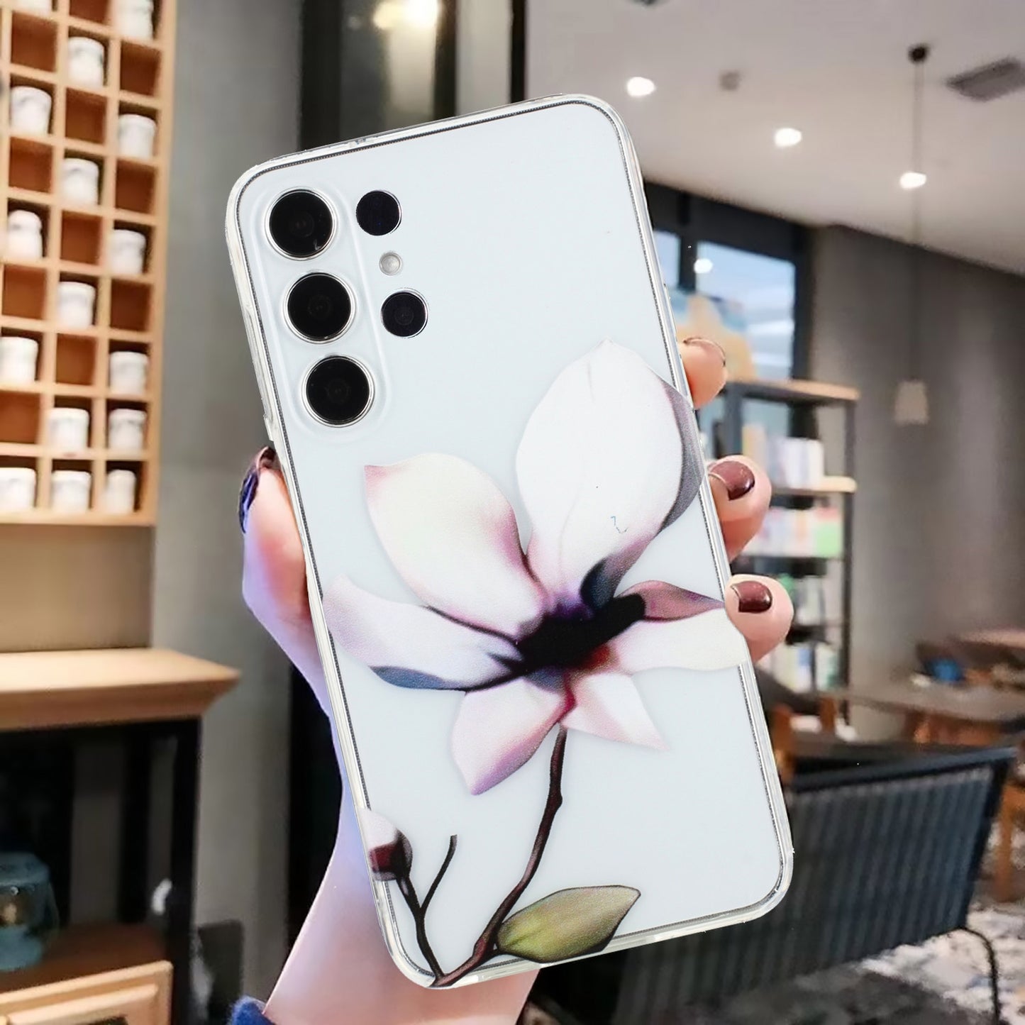 Samsung Galaxy S24 Ultra 5G TPU Phone Case with Colourful Painting Pattern – Wear-Resistant and Lightweight