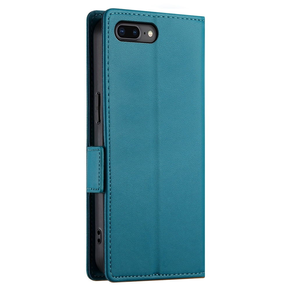 iPhone 8 Plus Wallet Case - Luxury Magnetic PU Leather Flip Cover with Card Slots, Stand & Shockproof Protection