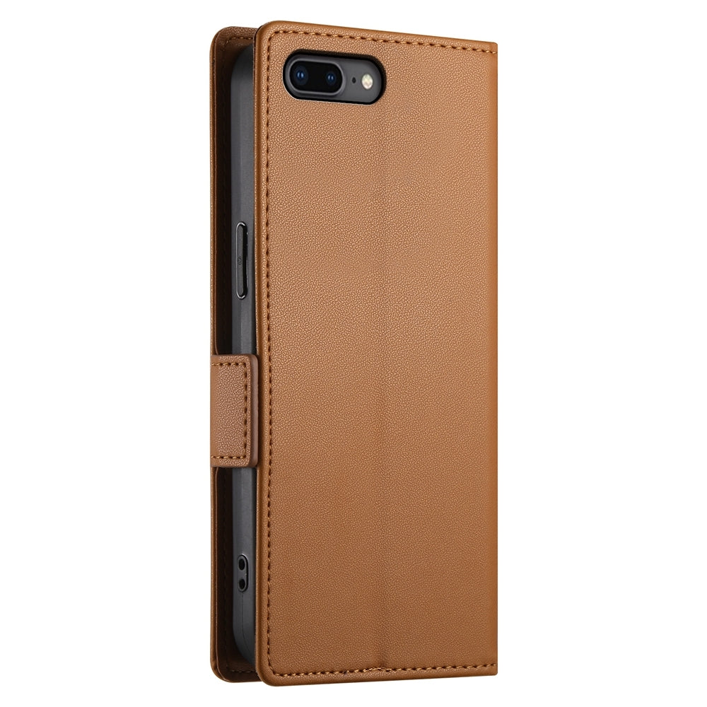 iPhone 8 Plus Wallet Case - Luxury Magnetic PU Leather Flip Cover with Card Slots, Stand & Shockproof Protection