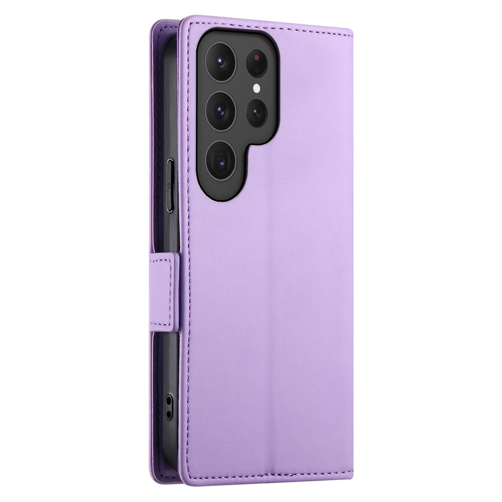 Samsung Galaxy S24 Ultra 5G Wallet Case - Luxury Magnetic PU Leather Flip Cover with Card Slots, Stand & Shockproof Protection