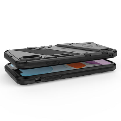 iPhone X/XS Shockproof Phone Case - Punk Armor 2-in-1 PC + TPU with Invisible Holder