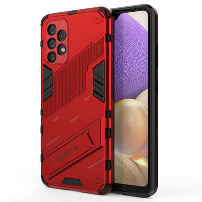 Samsung Galaxy A32 4G Shockproof Phone Case - Punk Armor 2-in-1 PC + TPU with Invisible Holder