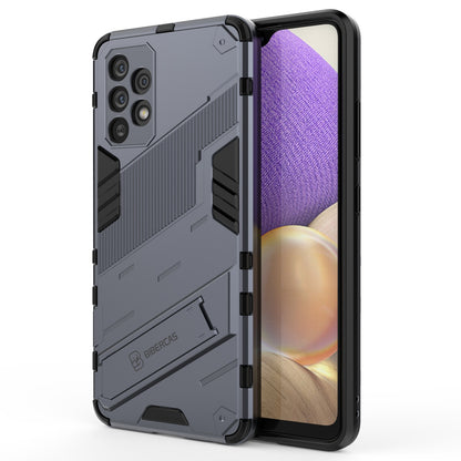 Samsung Galaxy A32 4G Shockproof Phone Case - Punk Armor 2-in-1 PC + TPU with Invisible Holder