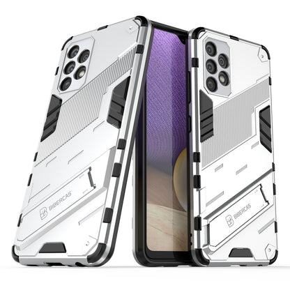Samsung Galaxy A32 4G Shockproof Phone Case - Punk Armor 2-in-1 PC + TPU with Invisible Holder