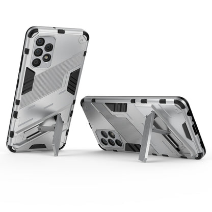 Samsung Galaxy A32 4G Shockproof Phone Case - Punk Armor 2-in-1 PC + TPU with Invisible Holder