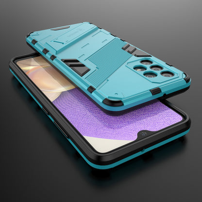 Samsung Galaxy A32 4G Shockproof Phone Case - Punk Armor 2-in-1 PC + TPU with Invisible Holder