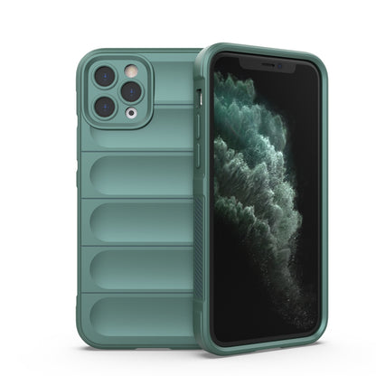 iPhone 11 Pro Max Magic Shield TPU + Flannel Phone Case: Durable, Non-toxic, Easy Access, Stylish Design