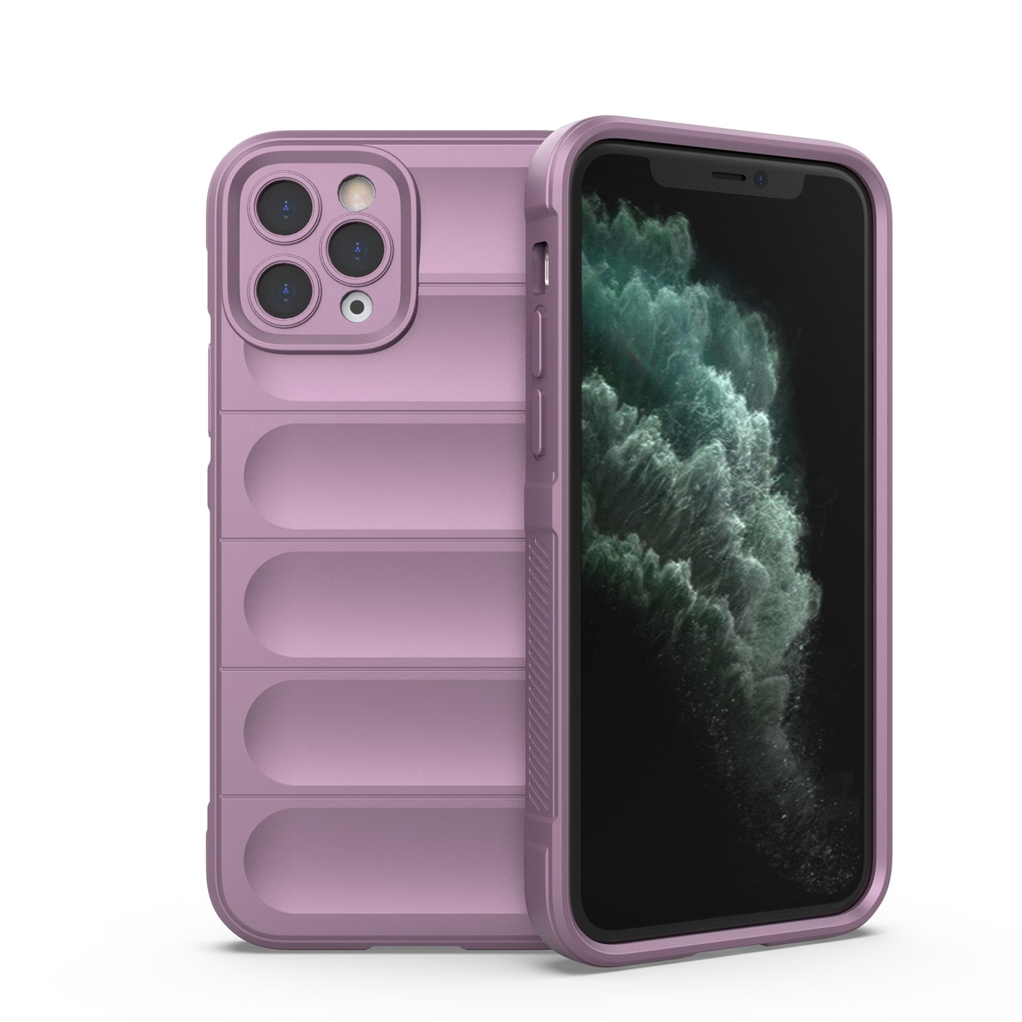 iPhone 11 Pro Max Magic Shield TPU + Flannel Phone Case: Durable, Non-toxic, Easy Access, Stylish Design
