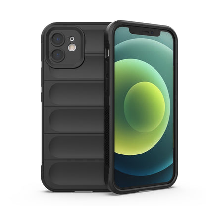 iPhone 12 Magic Shield TPU + Flannel Phone Case: Durable, Non-toxic, Easy Access, Stylish Design