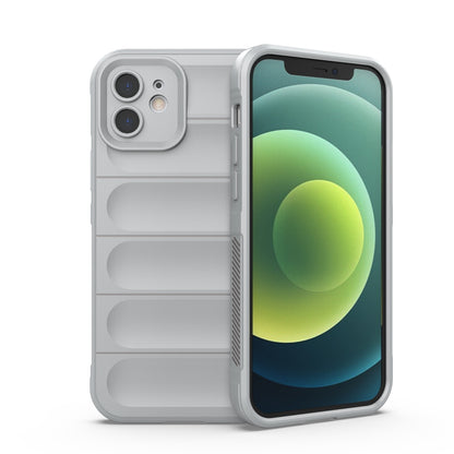 iPhone 12 Magic Shield TPU + Flannel Phone Case: Durable, Non-toxic, Easy Access, Stylish Design