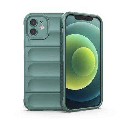 iPhone 12 Magic Shield TPU + Flannel Phone Case: Durable, Non-toxic, Easy Access, Stylish Design