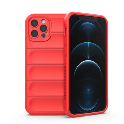 iPhone 12 Pro Magic Shield TPU + Flannel Phone Case: Durable, Non-toxic, Easy Access, Stylish Design