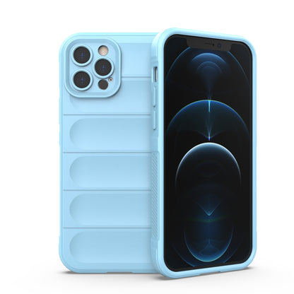 iPhone 12 Pro Magic Shield TPU + Flannel Phone Case: Durable, Non-toxic, Easy Access, Stylish Design