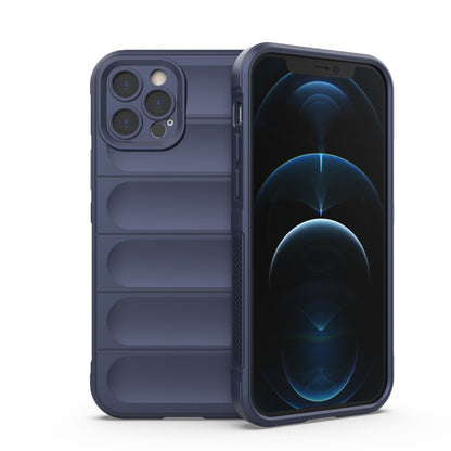 iPhone 12 Pro Magic Shield TPU + Flannel Phone Case: Durable, Non-toxic, Easy Access, Stylish Design