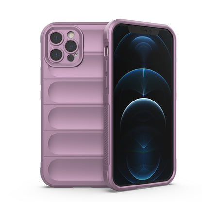 iPhone 12 Pro Magic Shield TPU + Flannel Phone Case: Durable, Non-toxic, Easy Access, Stylish Design
