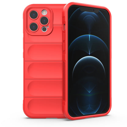 iPhone 12 Pro Max Magic Shield TPU + Flannel Phone Case: Durable, Non-toxic, Easy Access, Stylish Design