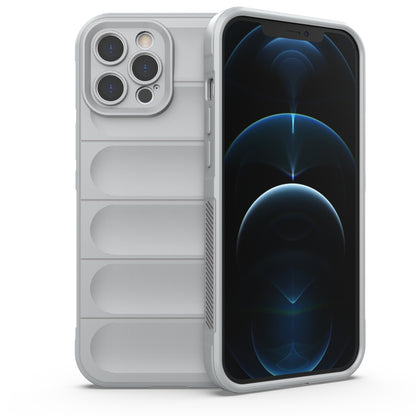 iPhone 12 Pro Max Magic Shield TPU + Flannel Phone Case: Durable, Non-toxic, Easy Access, Stylish Design
