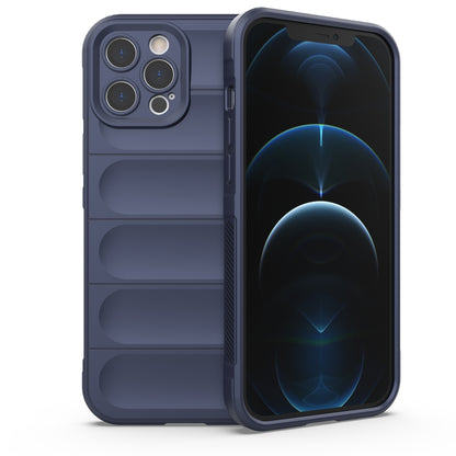 iPhone 12 Pro Max Magic Shield TPU + Flannel Phone Case: Durable, Non-toxic, Easy Access, Stylish Design