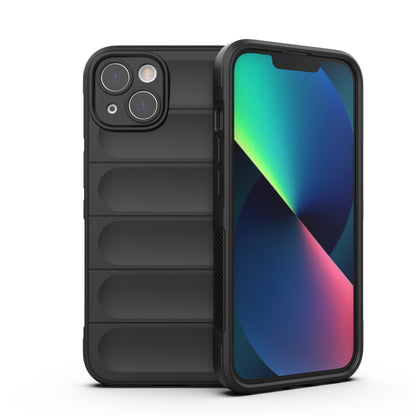 iPhone 13 Magic Shield TPU + Flannel Phone Case: Durable, Non-toxic, Easy Access, Stylish Design