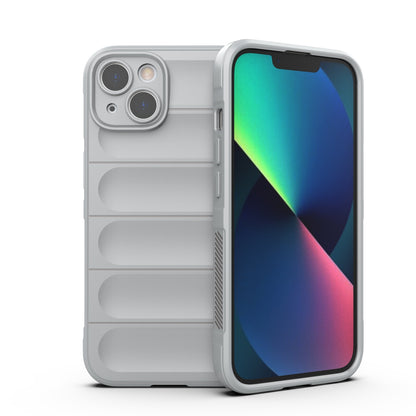 iPhone 13 Magic Shield TPU + Flannel Phone Case: Durable, Non-toxic, Easy Access, Stylish Design
