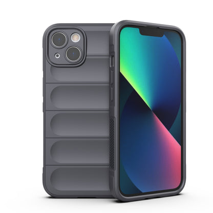 iPhone 13 Magic Shield TPU + Flannel Phone Case: Durable, Non-toxic, Easy Access, Stylish Design