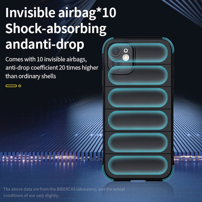 iPhone 13 Magic Shield TPU + Flannel Phone Case: Durable, Non-toxic, Easy Access, Stylish Design