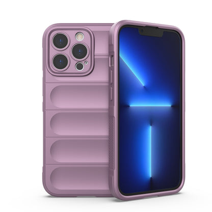 iPhone 13 Pro Magic Shield TPU + Flannel Phone Case: Durable, Non-toxic, Easy Access, Stylish Design