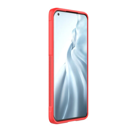 Xiaomi Mi 11 Magic Shield TPU + Flannel Phone Case: Durable, Non-toxic, Easy Access, Stylish Design