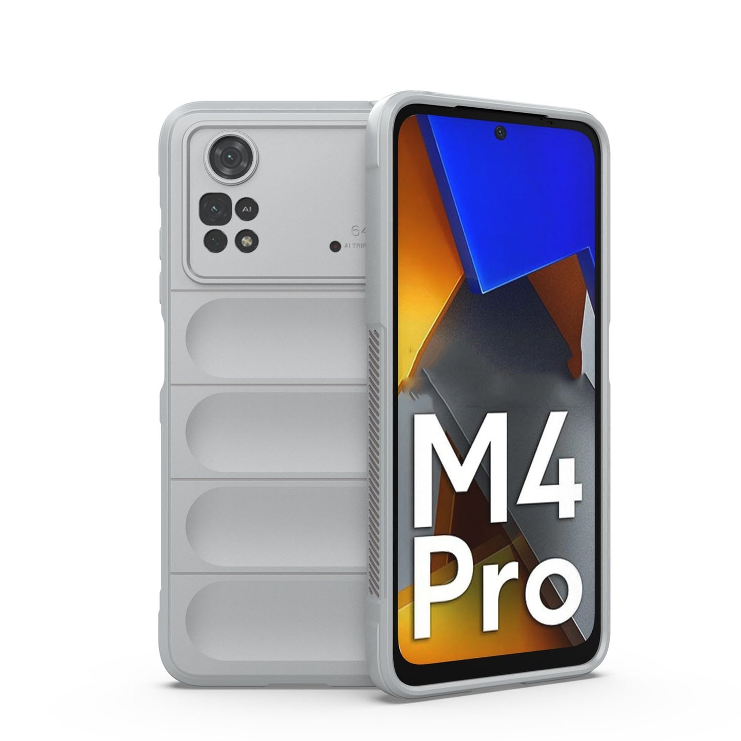 Xiaomi Poco M4 Pro 4G Magic Shield TPU + Flannel Phone Case: Durable, Non-toxic, Easy Access, Stylish Design