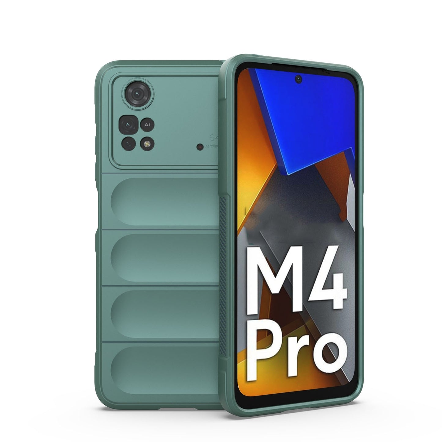 Xiaomi Poco M4 Pro 4G Magic Shield TPU + Flannel Phone Case: Durable, Non-toxic, Easy Access, Stylish Design