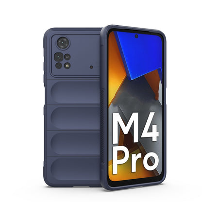 Xiaomi Poco M4 Pro 4G Magic Shield TPU + Flannel Phone Case: Durable, Non-toxic, Easy Access, Stylish Design