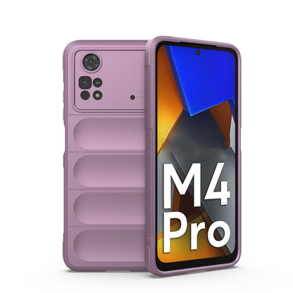 Xiaomi Poco M4 Pro 4G Magic Shield TPU + Flannel Phone Case: Durable, Non-toxic, Easy Access, Stylish Design