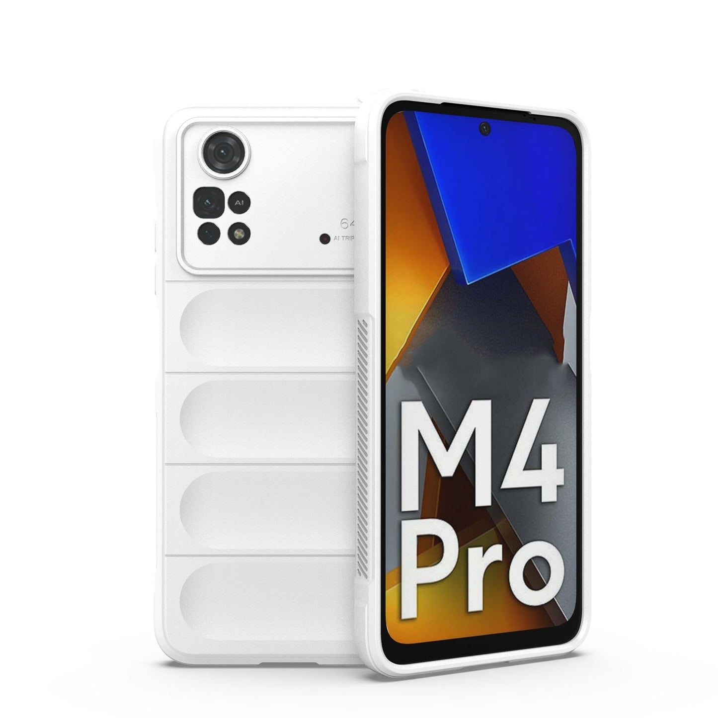 Xiaomi Poco M4 Pro 4G Magic Shield TPU + Flannel Phone Case: Durable, Non-toxic, Easy Access, Stylish Design