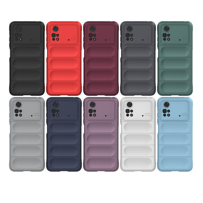Xiaomi Poco M4 Pro 4G Magic Shield TPU + Flannel Phone Case: Durable, Non-toxic, Easy Access, Stylish Design