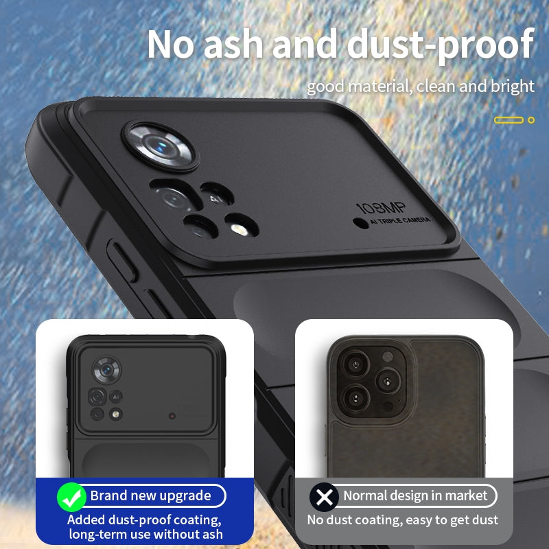 Xiaomi Poco X4 Pro 5G Magic Shield TPU + Flannel Phone Case: Durable, Non-toxic, Easy Access, Stylish Design
