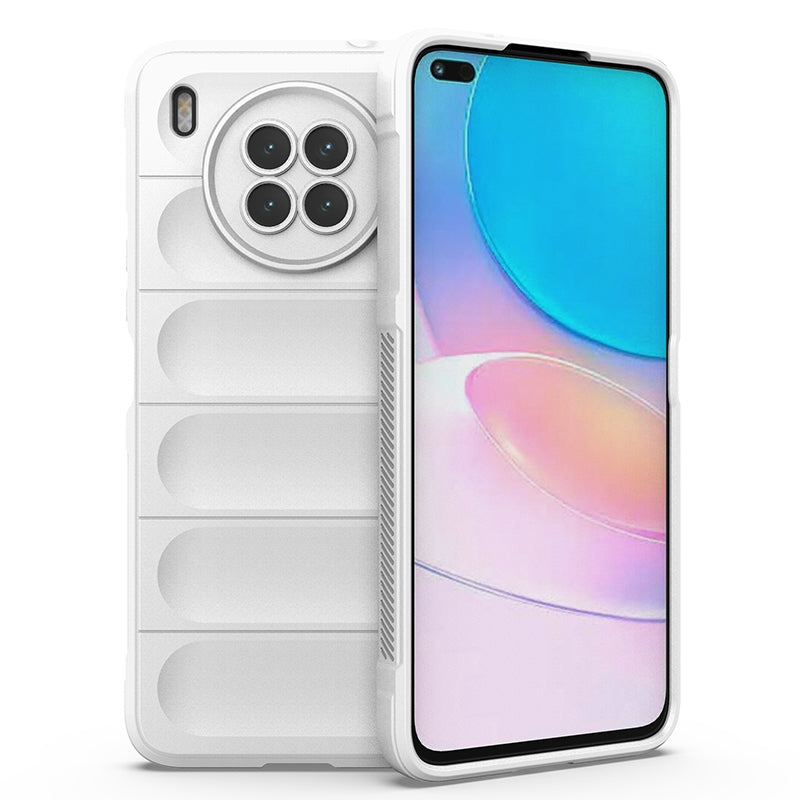 Huawei Nova 8i Magic Shield TPU + Flannel Phone Case: Durable, Non-toxic, Easy Access, Stylish Design