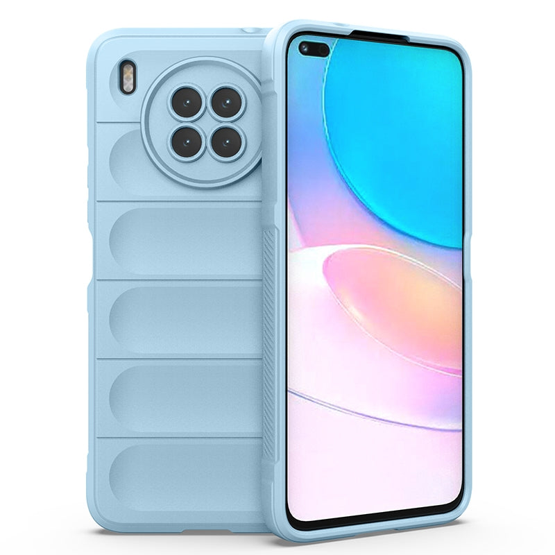 Huawei Nova 8i Magic Shield TPU + Flannel Phone Case: Durable, Non-toxic, Easy Access, Stylish Design