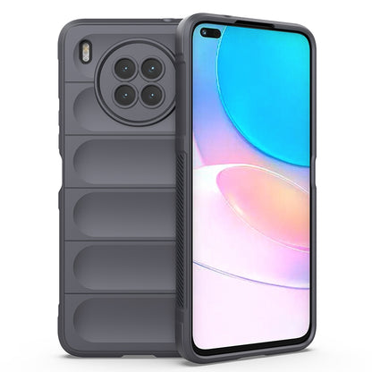 Huawei Nova 8i Magic Shield TPU + Flannel Phone Case: Durable, Non-toxic, Easy Access, Stylish Design