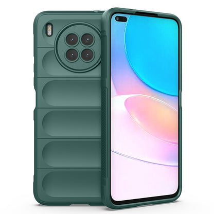 Huawei Nova 8i Magic Shield TPU + Flannel Phone Case: Durable, Non-toxic, Easy Access, Stylish Design