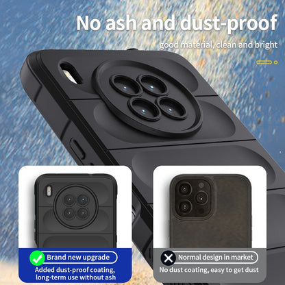 Huawei Nova 8i Magic Shield TPU + Flannel Phone Case: Durable, Non-toxic, Easy Access, Stylish Design