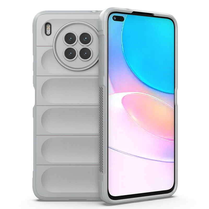 Huawei Nova 8i Magic Shield TPU + Flannel Phone Case: Durable, Non-toxic, Easy Access, Stylish Design