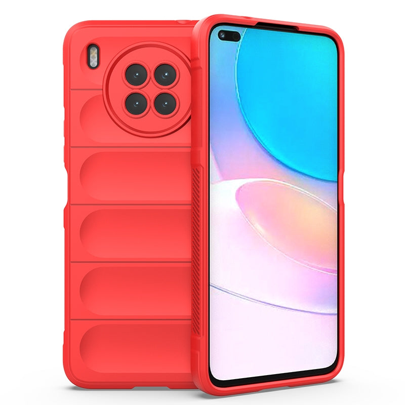 Huawei Nova 8i Magic Shield TPU + Flannel Phone Case: Durable, Non-toxic, Easy Access, Stylish Design